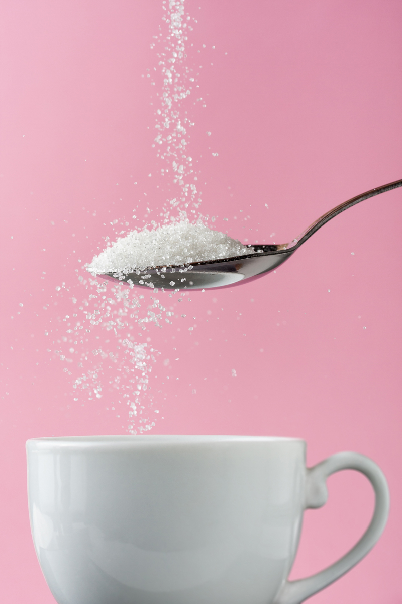 Słodzona kawa