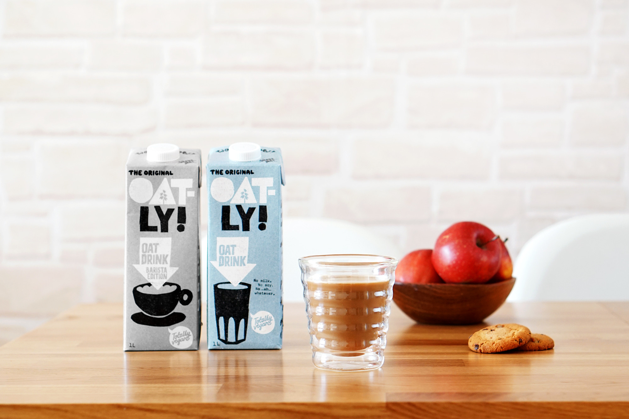 Kawa z mlekiem roślinnym