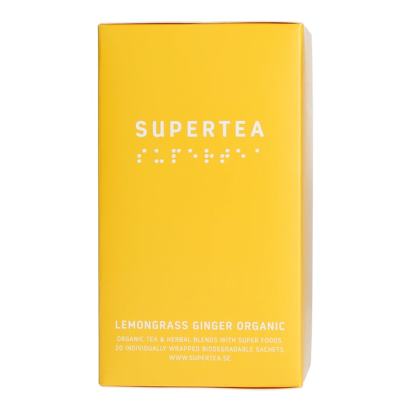 Herbata Terminiseriet Supertea Lemongrass Ginger Organic