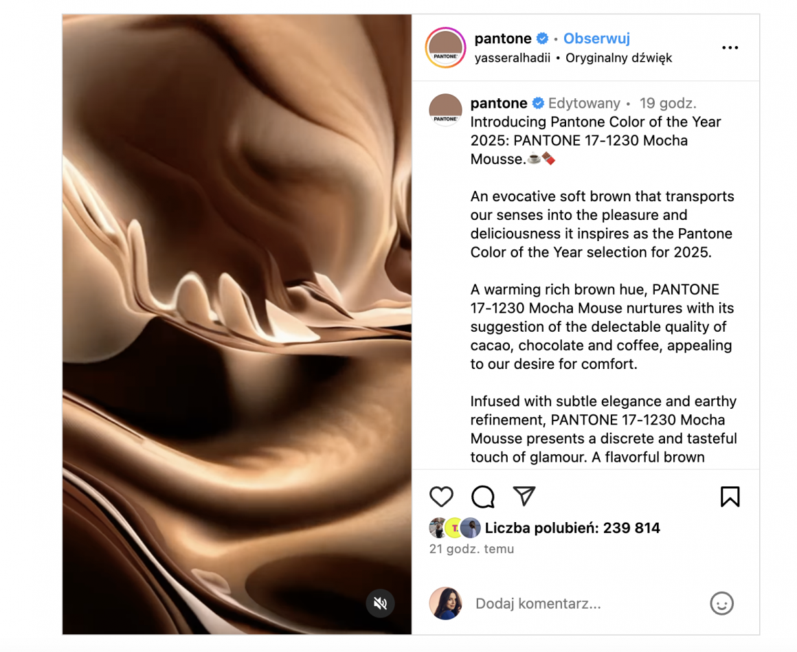 Mocha mousse - Blog Coffeedesk.pl