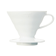 Hario - Bloom - ceramiczny Drip V60-02 Biały + 40 filtrów