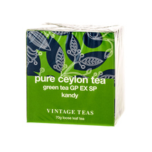 Vintage Teas Pure Ceylon Tea - Green Tea GP EX SP - 70g