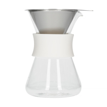 Hario - Glass Coffee Maker - Biały