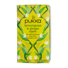 Pukka - Lemongrass & Ginger BIO - Herbata 20 saszetek