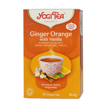 Yogi Tea - Ginger Orange with Vanilla - Herbata 17 Torebek