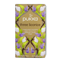 Pukka - Three Licorice BIO - Herbata 20 saszetek