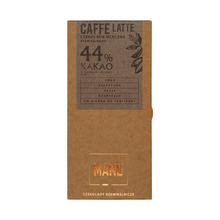 Manufaktura Czekolady Caffe latte czekolada mleczna 44% kakao z ziarnami palonej kawy (outlet)
