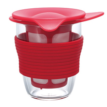 Hario - Handy Tea Maker - Czerwony 200ml