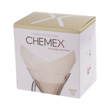 Chemex filtry papierowe kwadratowe Białe - 6, 8, 10 filiżanek (outlet)