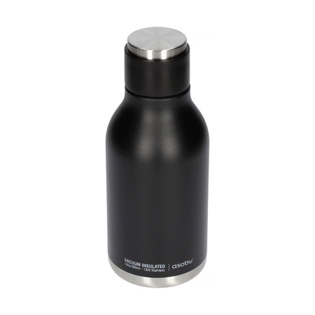 Asobu - Urban Water Bottle Czarny - Butelka termiczna 460 ml