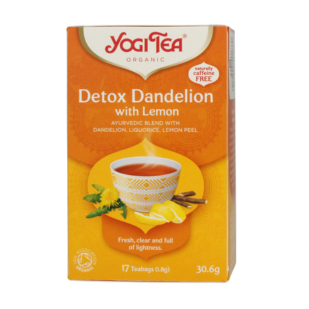 Yogi Tea - Detox with Lemon - Herbata 17 Torebek