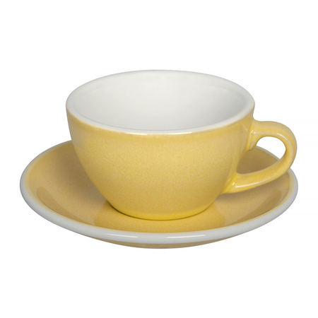 Loveramics Egg - Filiżanka i spodek Cappuccino 200 ml - Butter Cup