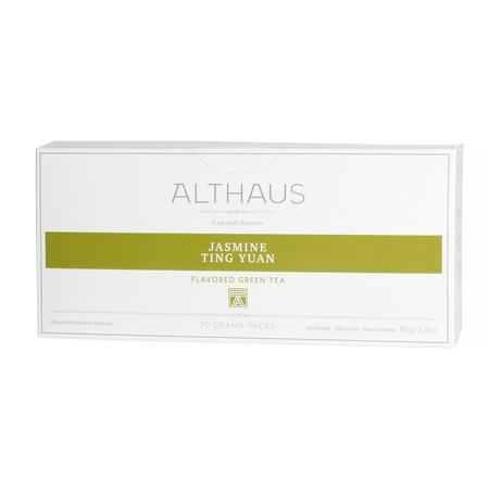 Althaus - Jasmine Ting Yuan Grand Pack - Herbata 20 dużych saszetek