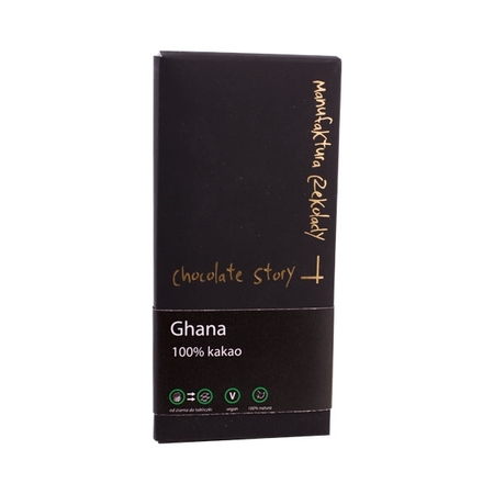 Manufaktura Czekolady - Czekolada 100% kakao z Ghany