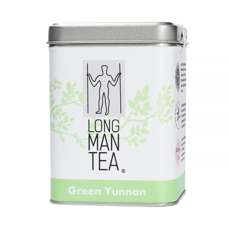 Long Man Tea - Zielony Yunnan - Herbata sypana - Puszka 120g