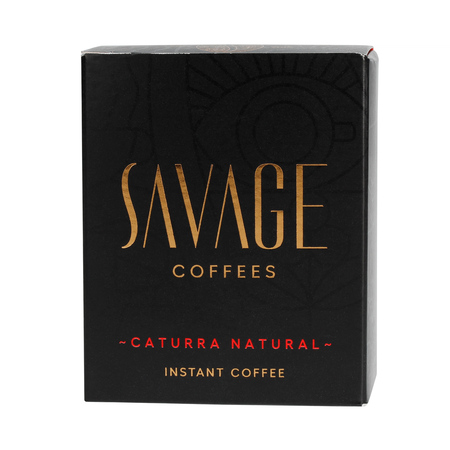Savage Coffees - Caturra Natural Instant - 7 saszetek