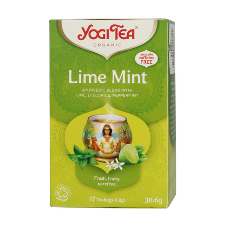 Yogi Tea - Lime Mint - Herbata 17 Torebek