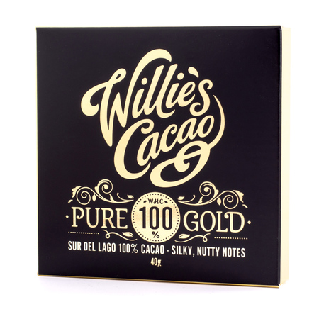 Willie's Cacao - Czekolada 100% - Pure Gold Wenezuela 40g