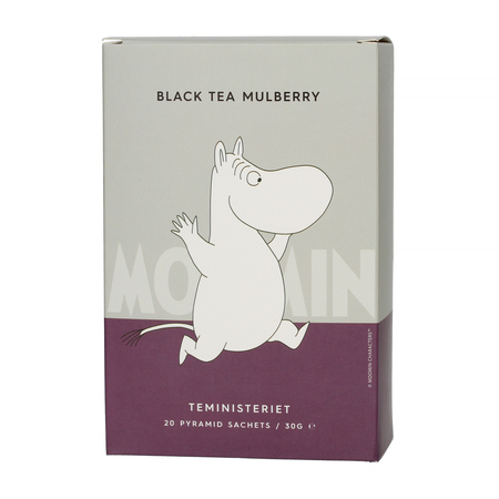 Teministeriet - Moomin Black Tea Mulberry - Herbata 20 piramidek