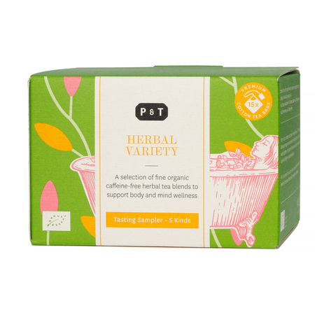 Paper & Tea Herbata Herbal Variety - Tea Bag Sampler saszetki z herbatą sypaną (outlet)