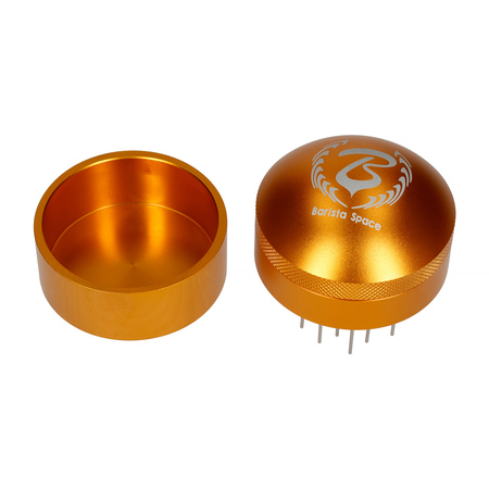 Barista Space - C3 Needle Tamper - Złoty tamper z igłami 58mm