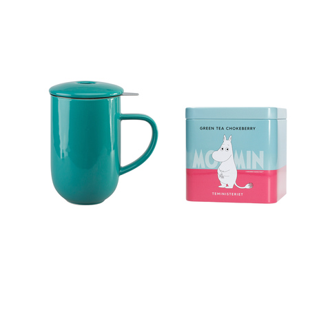 Zestaw Kubek z zaparzaczem Loveramics Pro Tea + Herbata Teministeriet Moomin