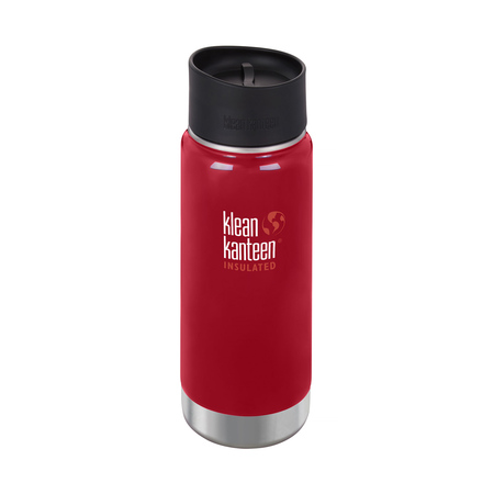 Klean Kanteen - Butelka termiczna Wide Vacuum Insulated - Mineral Red 473ml