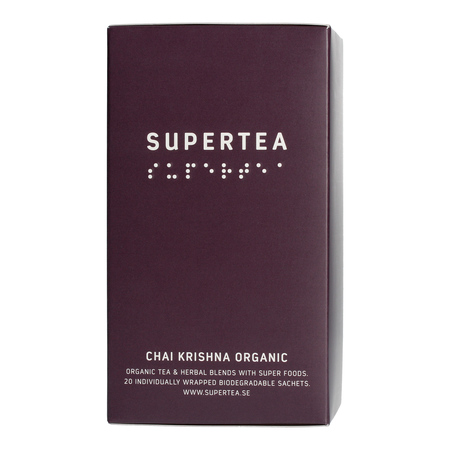 Teministeriet - Supertea Chai Krishna Organic - Herbata 20 Torebek
