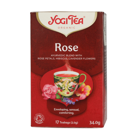 Yogi Tea - Rose - Herbata 17 Torebek