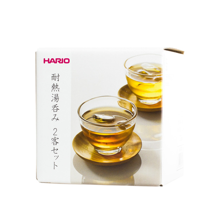 Hario Yunomi - zestaw 2 szklanek do herbaty 170 ml