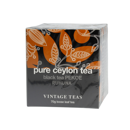 Vintage Teas Pure Ceylon Tea - Black Tea PEKOE 70g