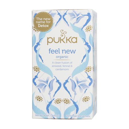 Pukka - Feel New BIO - Herbata 20 saszetek