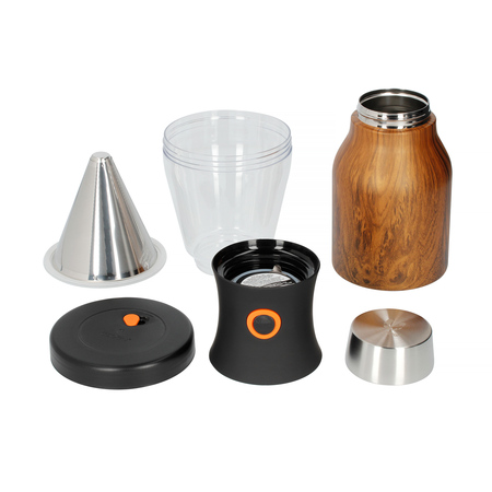 Asobu - Cold Brew Insulated Portable Brewer - Wood