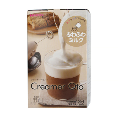 Hario - Qto Creamer - Spieniacz do mleka z dzbankiem