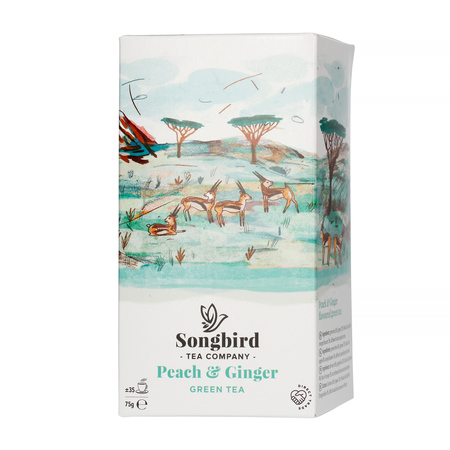 Songbird Peach & Ginger - herbata sypana 75g (outlet)