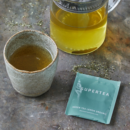 Supertea Green Tea Lemon Organic (20 saszetek) (outlet)