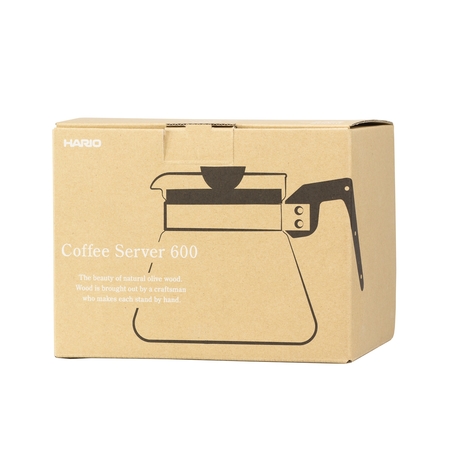 Hario Coffee Server 600ml - Olive Wood