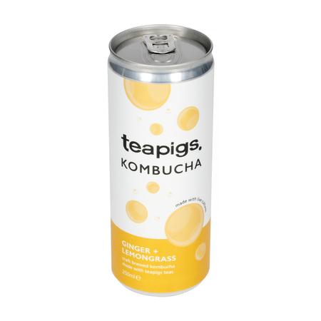 Teapigs Lemongrass and Ginger Kombucha - Trawa cytrynowa i imbir - Napój 250ml